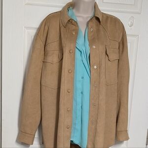 Philosophy Size S Women's Suade Blazer